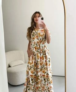 Paper Heart Dejavu Dress - Floral Print DRESSES