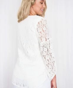 Miracle Fashion CLOTHING Trina Top - White