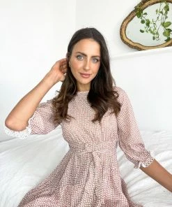Style Box Harmonia Dress - Blush Print DRESSES