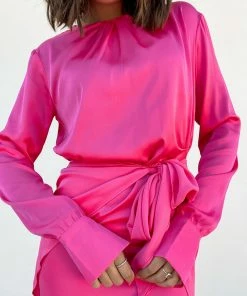 Wild Ginger Beverley Dress - Pink 11 Wild Ginger Beverley Dress - Pink