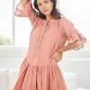 Rock Denim Idony Dress - Coral DRESSES