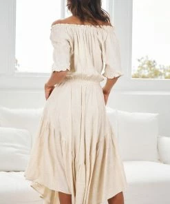 Rock Denim DRESSES India Dress - Beige