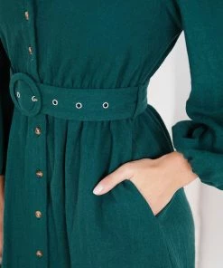 Style Box Inezza Dress - Emerald