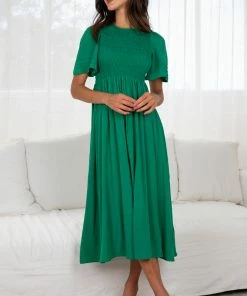 Qtrend Fashion PTY LTD Casual Dresses Iolana Dress - Green