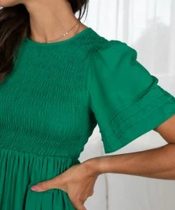 Qtrend Fashion PTY LTD Casual Dresses Iolana Dress - Green