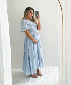 Qtrend Fashion PTY LTD Iolana Dress - Light Blue DRESSES