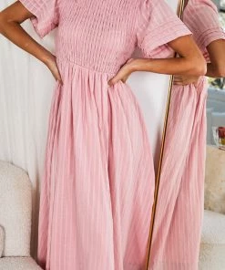 Qtrend Fashion PTY LTD Iolana Dress - Pink