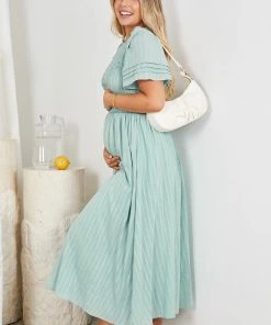 Qtrend Fashion PTY LTD Iolana Dress - Sage