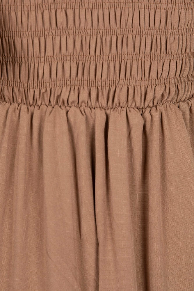 Qtrend Fashion PTY LTD Iolana Dress - Tan 9 Qtrend Fashion PTY LTD Iolana Dress - Tan