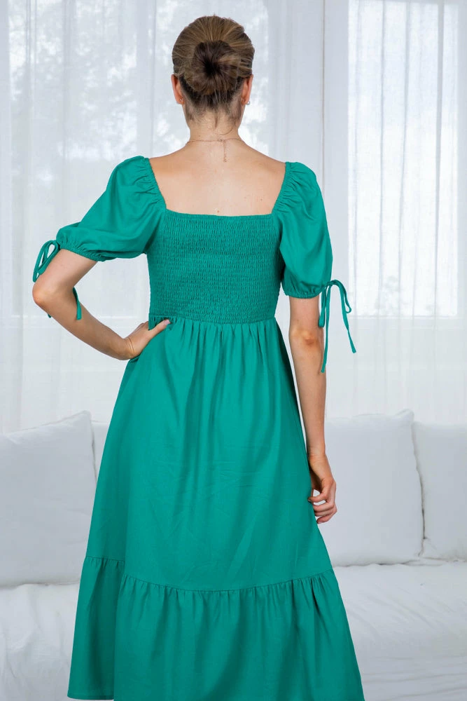 Pink Diamond Issay Dress - Green DRESSES 4 Pink Diamond Issay Dress - Green DRESSES