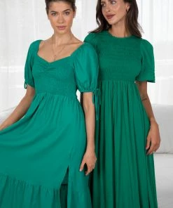 Pink Diamond Issay Dress - Green DRESSES 12 Pink Diamond Issay Dress - Green DRESSES