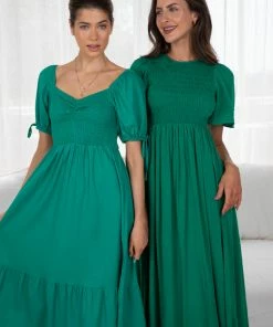 Qtrend Fashion PTY LTD Casual Dresses Iolana Dress - Green