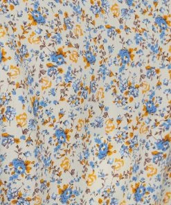 Oscar St Ivy Top - Beige Print CLOTHING