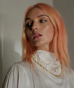 Jolie & Deen ACCESSORIES Emilia Eye Necklace - Gold