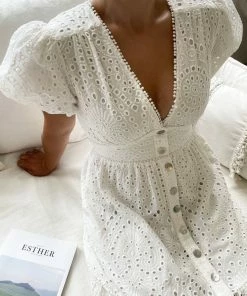 Desire Jodie Dress - White