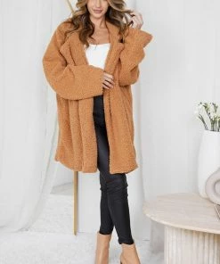 HQ Fashion Jann Jacket - Camel CLOTHING