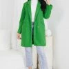 Into Fashion Jasperine Coat - Green