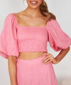 Qtrend Fashion PTY LTD Jayla Top - Pink