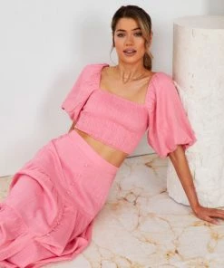 Qtrend Fashion PTY LTD Jayma Skirt - Pink