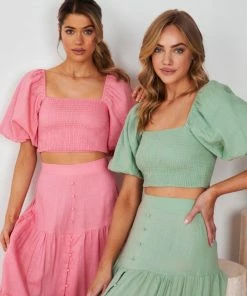 Qtrend Fashion PTY LTD CLOTHING Jayla Top - Sage