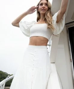 Qtrend Fashion PTY LTD CLOTHING Jayla Top - White