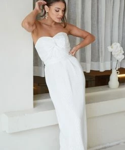 Esther Luxe Jaylie Dress - White DRESSES