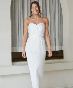 Esther Luxe Jaylie Dress - White DRESSES