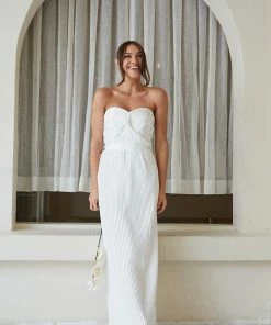 Esther Luxe Jaylie Dress - White DRESSES