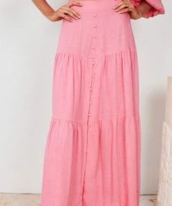 Qtrend Fashion PTY LTD Jayma Skirt - Pink