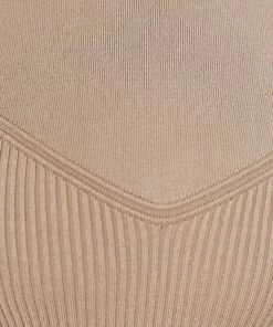 Sunny Girl Jericha Knit Top - Latte CLOTHING