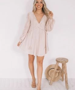 Willo Fashion DRESSES Jesintah Dress - Nude