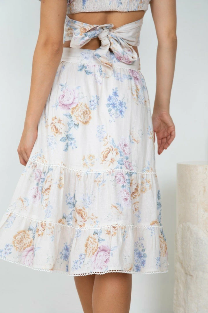 Desire CLOTHING Jojo Skirt - Floral Print 7 Desire CLOTHING Jojo Skirt - Floral Print