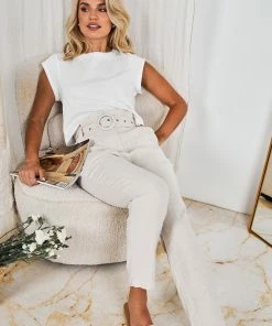 Desire Jonna Pants - Beige