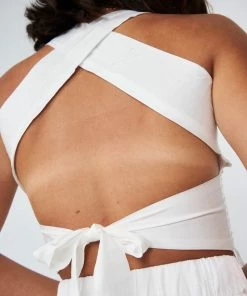 Into Fashion Jordyn Top - White