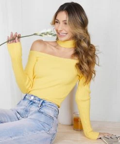 Style State Josela Knit Top - Yellow 14 Style State Josela Knit Top - Yellow