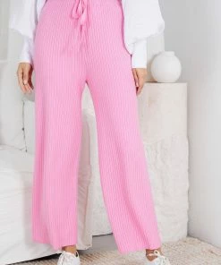 Qtrend Fashion PTY LTD CLOTHING Journal Pants - Pink