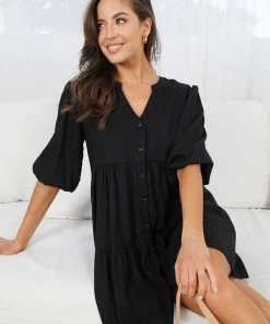 Miracle Fashion Joymin Dress - Black