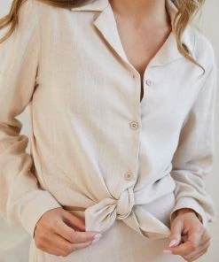 Style Box CLOTHING Junia Shirt - Beige