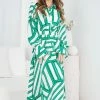 Wild Ginger DRESSES Kadence Dress - Green Print