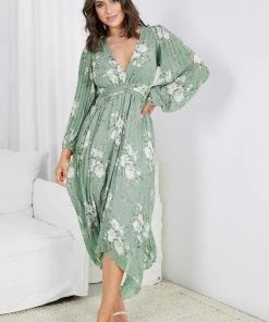 Reverse DRESSES Kaidesse Dress - Sage Floral
