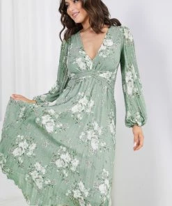 Reverse DRESSES Kaidesse Dress - Sage Floral
