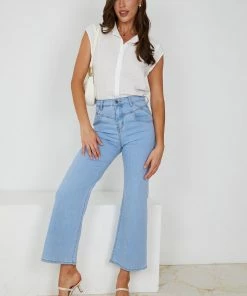 Sunny Girl Kaina Shirt - White 10 Sunny Girl Kaina Shirt - White