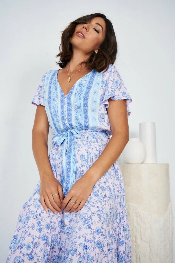 Miracle Fashion Kalla Dress - Multi 6 Miracle Fashion Kalla Dress - Multi