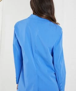 Pink Diamond Kamie Blazer - Blue CLOTHING
