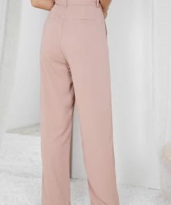 Pink Diamond CLOTHING Kamie Pants - Blush