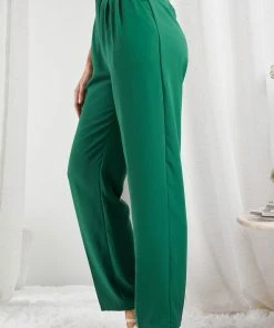 Pink Diamond Kamie Pants - Green CLOTHING