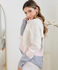 Spicy Sugar Kamila Knit - Multi Stripe CLOTHING