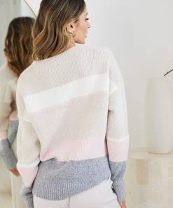 Spicy Sugar Kamila Knit - Multi Stripe CLOTHING