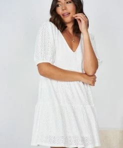 Miracle Fashion Kara Dress - White