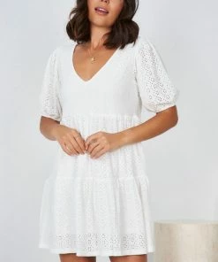 Miracle Fashion Kara Dress - White